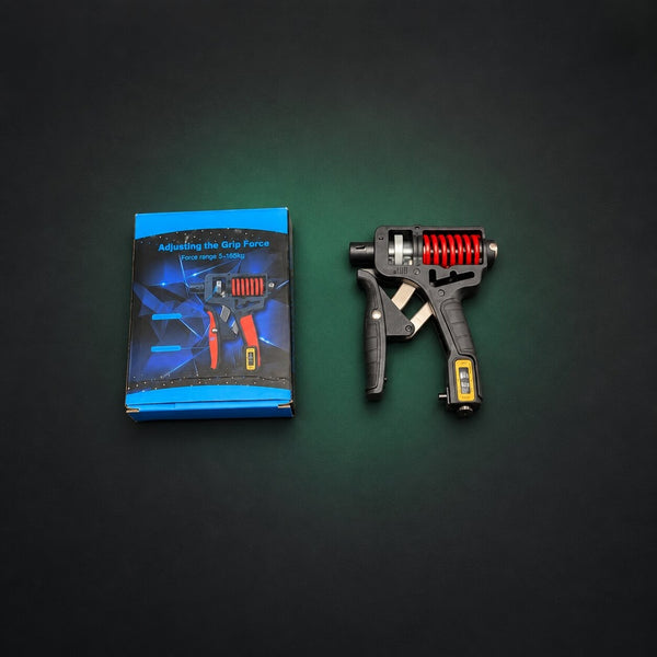 Adjustable Hand Grip Strengthener with Counter