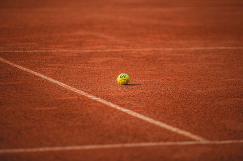 Yellow tennis ball